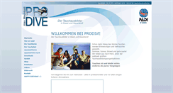Desktop Screenshot of prodive.de